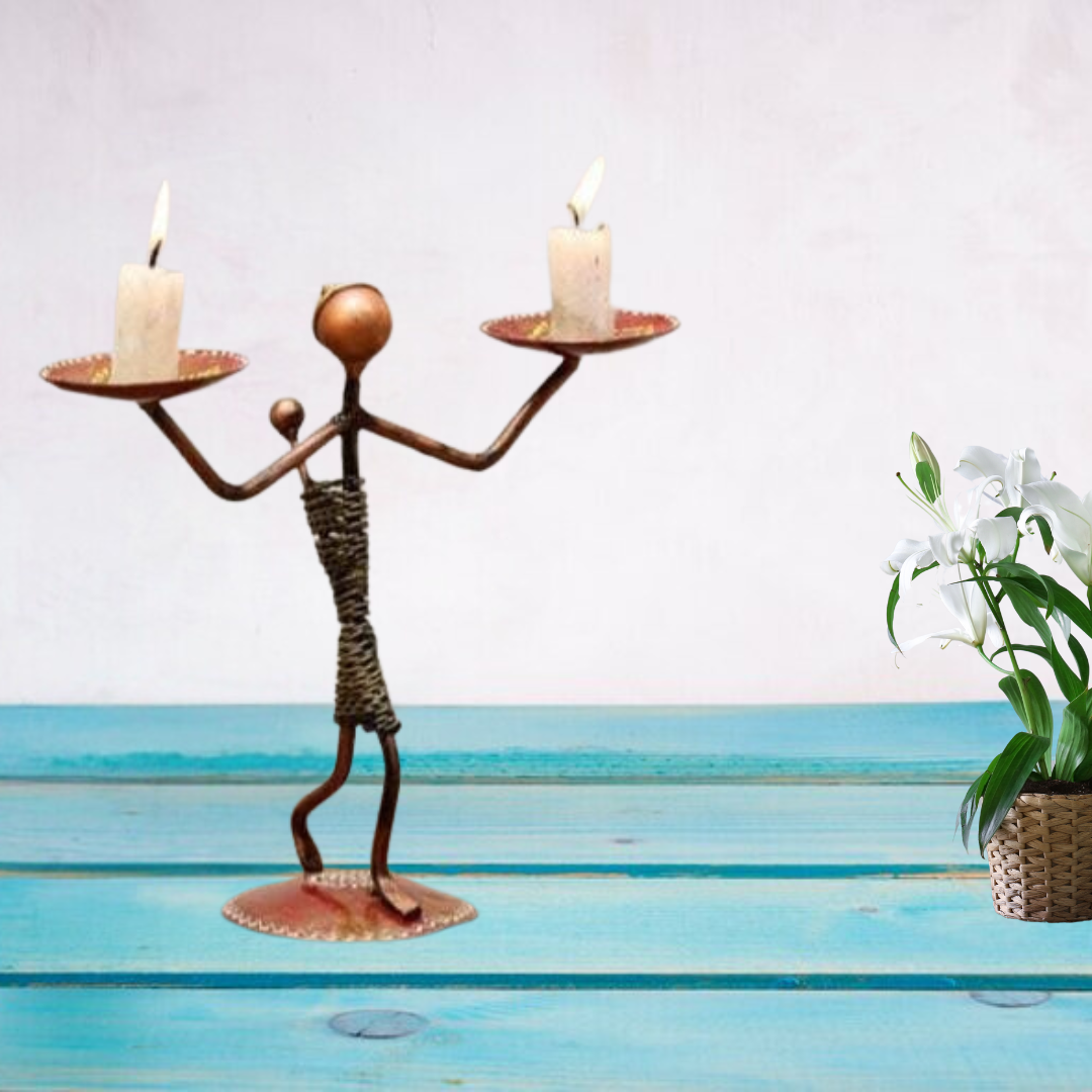 Lady Twin Candle Stand - Image 3